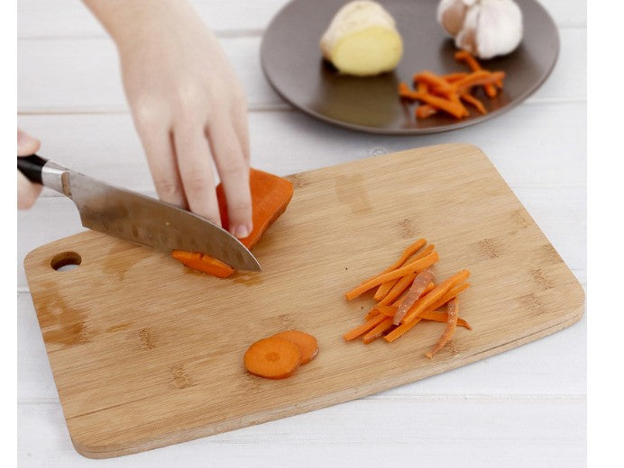 Bamboo Cutting Board - Rectangular Kitchen Chopping Board